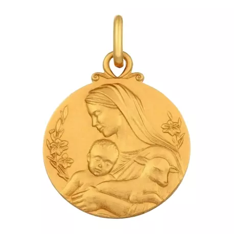  Médaille de baptême - Médaille Vierge aimante