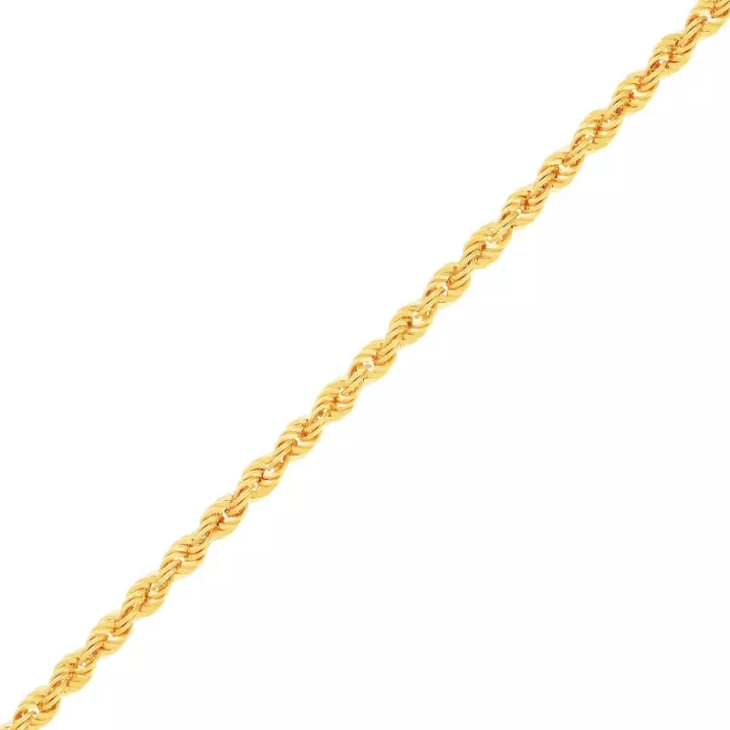 Collier - Collier maille corde 45cm