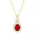  Colliers diamants  - Collier Léopoldine • Rubis - 0