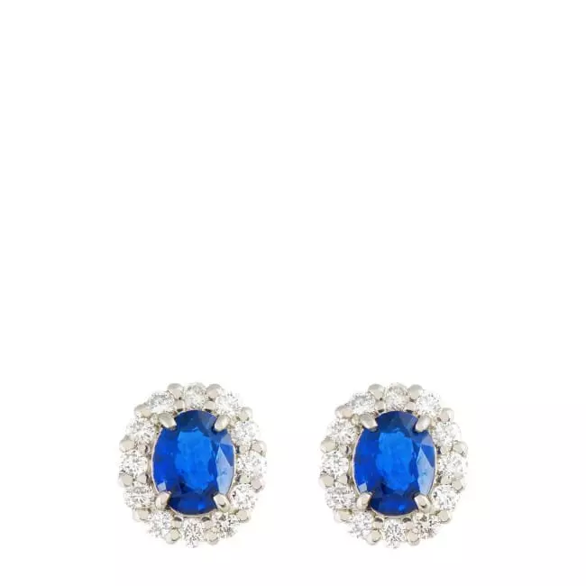 BOUCLE D'OREILLES ISAURE SAPHIR