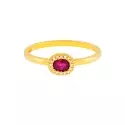 Bague diamants - Bague Maelys •  Diamants et rubis - 0