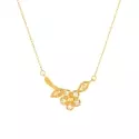 Collier - Collier Elena •  Branche de rose - 0