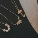 Collier - Collier Elena •  Branche de rose - 2