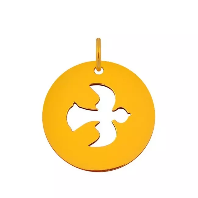 Pendentif Colombe avec bélière