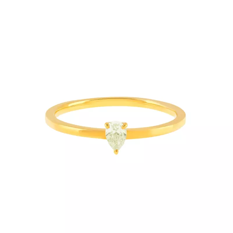 Bague diamants - Bague Louison • Diamant poire