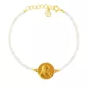 Bracelet sur cordon - Bracelet  • Notre Dame de tendresse - 1