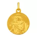 Médaille de Dévotion - Médaille Scapulaire 18mm - 1