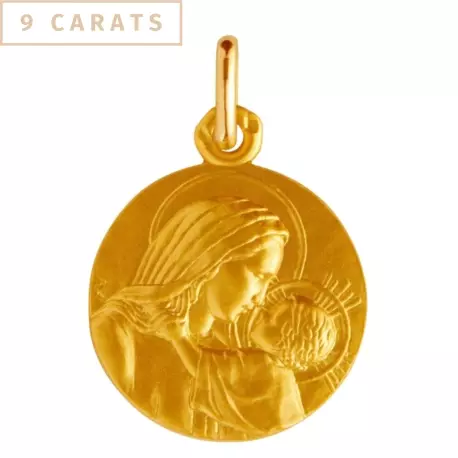 Médaille Notre Dame de la confiance • Or 9 carats